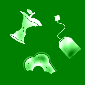 garbage: biologically degradable